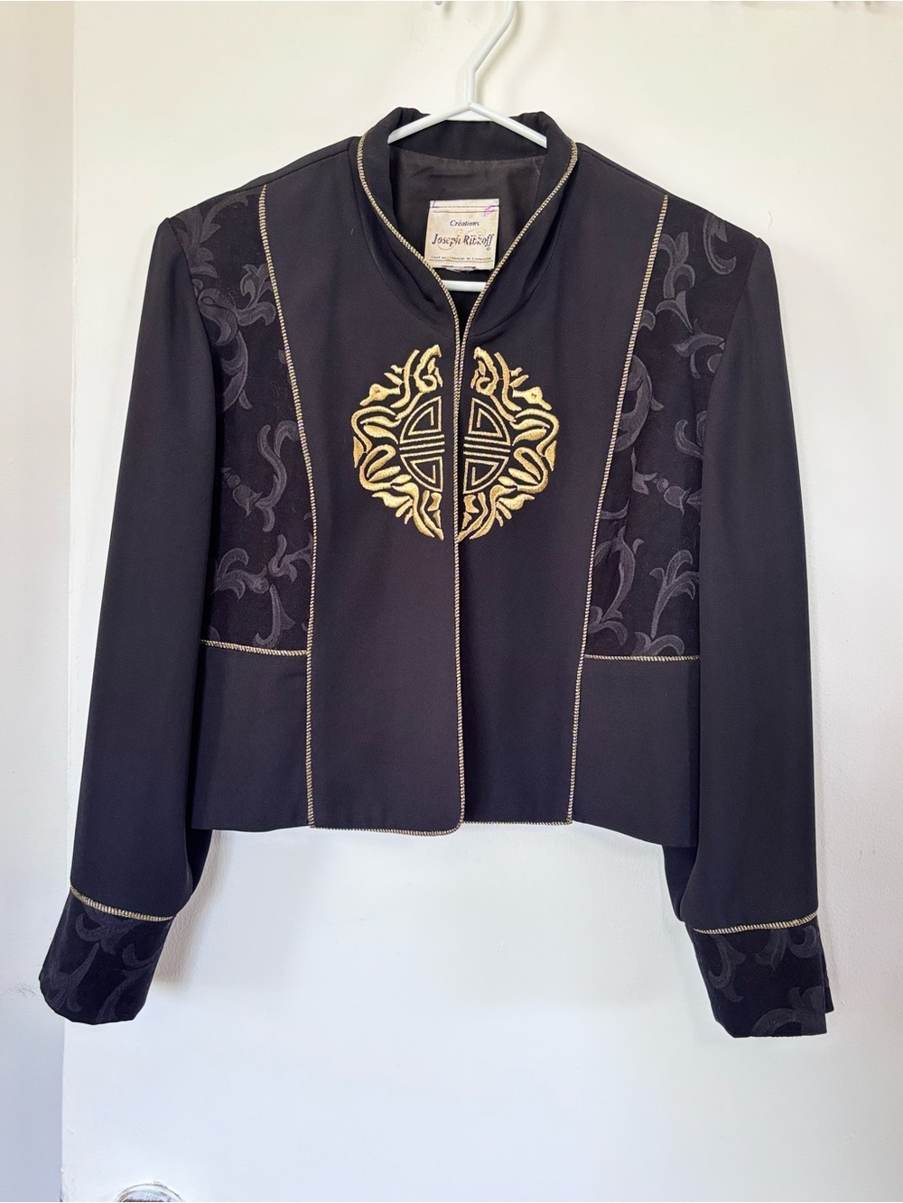 Joseph Ribkoff Creation Vintage Embroidered Jacket